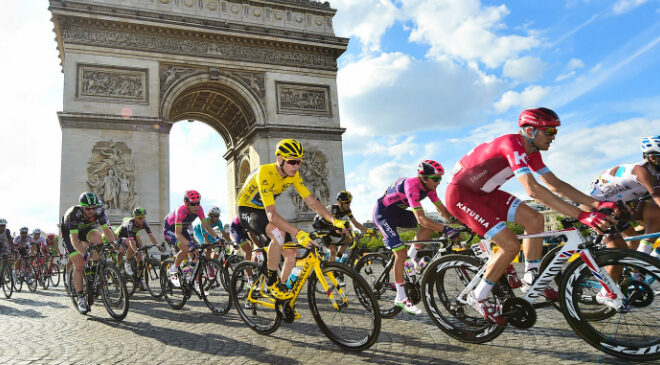 Aplicativo para assistir ao Tour de France
