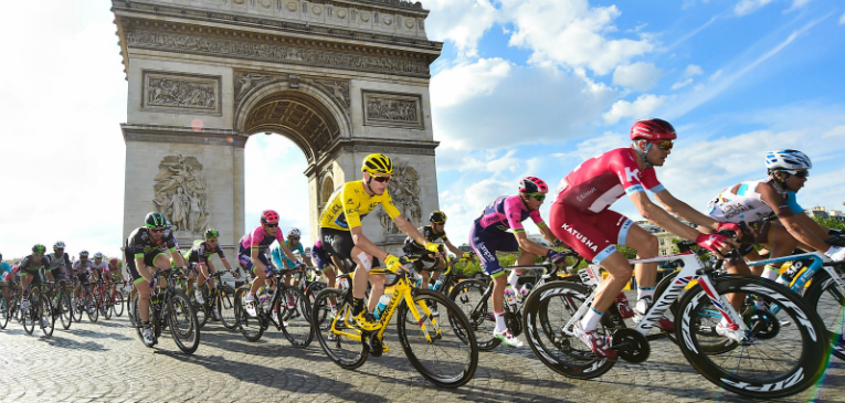 Aplicativo para assistir ao Tour de France