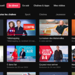 Application Canal+ pour regarder le sport et les films en direct